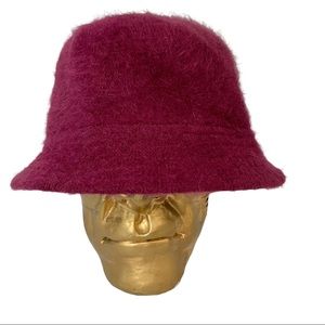 ANGORA Blend Ladies Raspberry Plum Bucket Hat